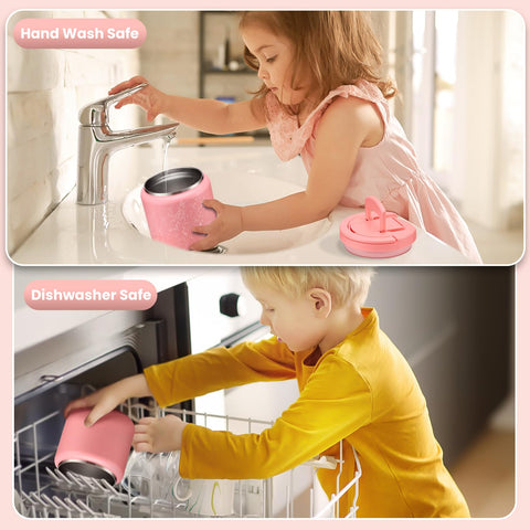 Itslife Soup Thermo hidden spoon storage shown for on-the-go meals
