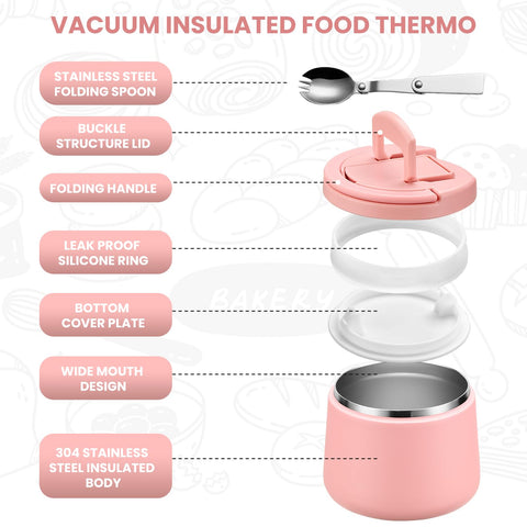 Itslife Soup Thermo leak-proof design prevents spills in bags.