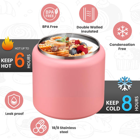 Itslife Soup Thermo stainless steel interior supports durable temperature maintenance