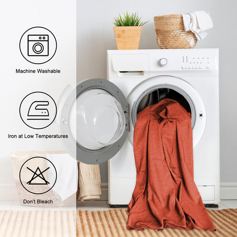 IVAPUPU washable rustic tablecloth for daily autumn decor.