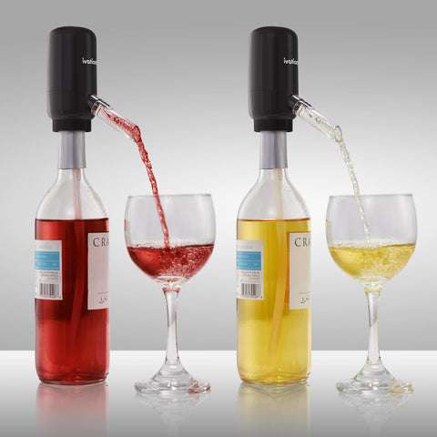 Ivation aeration control with manual air inlet for adjustable aroma.
