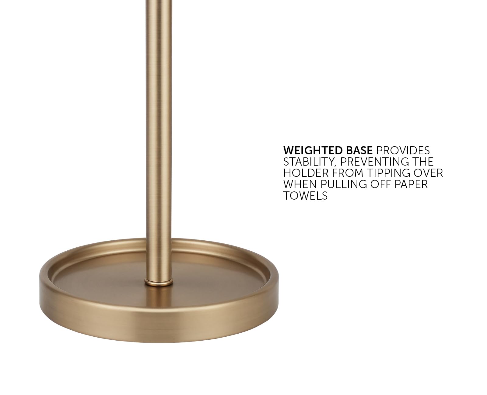 Ivilon Warm Gold on kitchen counter blends with modern decor and easy access.