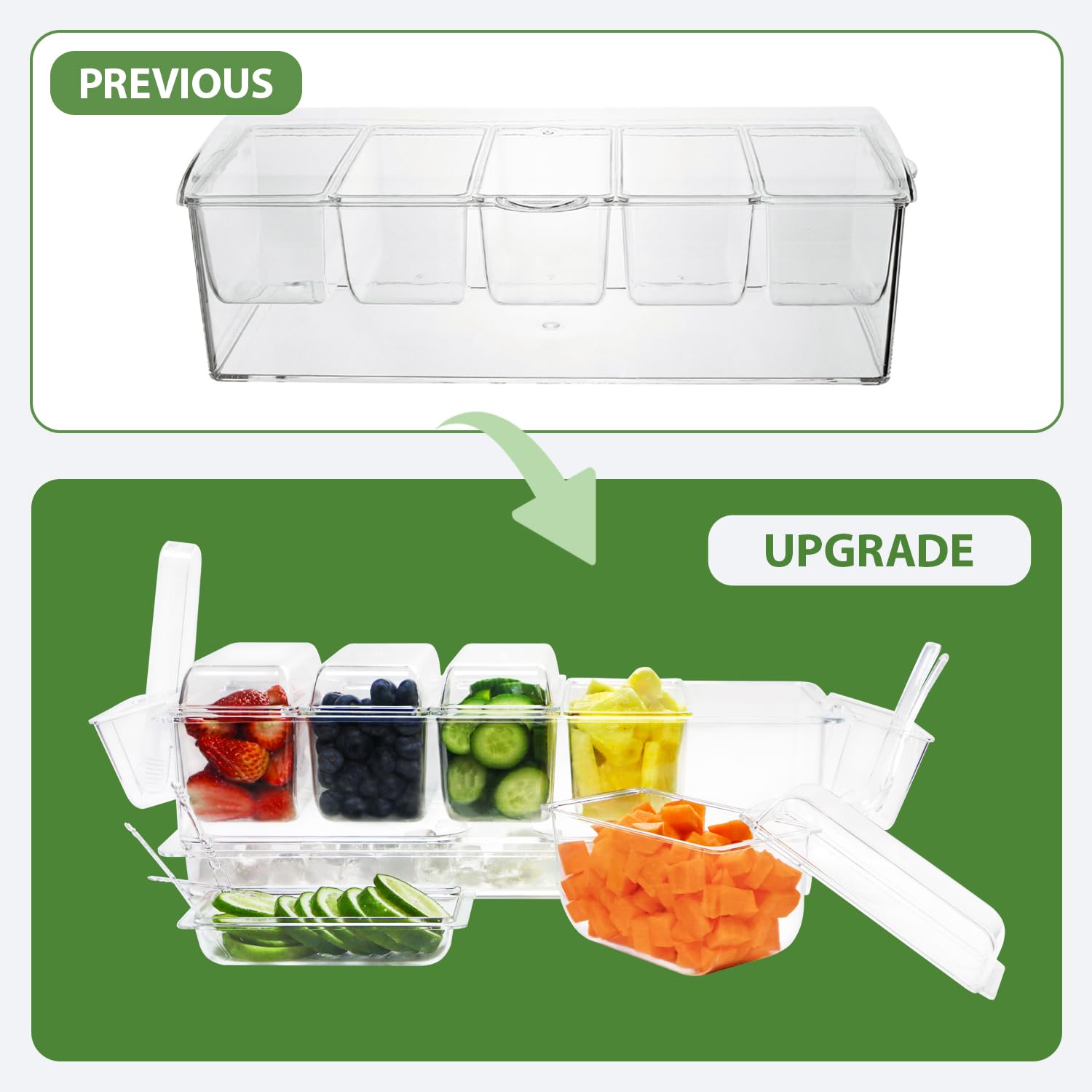 IVYHOME 3-tier design highlights modular layout for taco bar serving