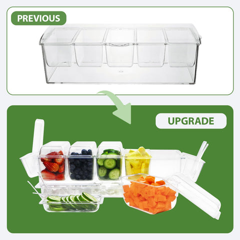 IVYHOME 3-tier design highlights modular layout for taco bar serving