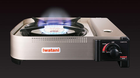 Iwatani 35FW compact design for easy transport and storage.