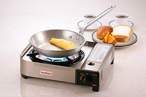 Iwatani 35FW heat panel maximizes burn efficiency.