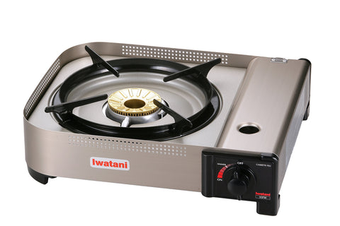 Iwatani 35FW magnetic fuel loading ensures correct attachment.