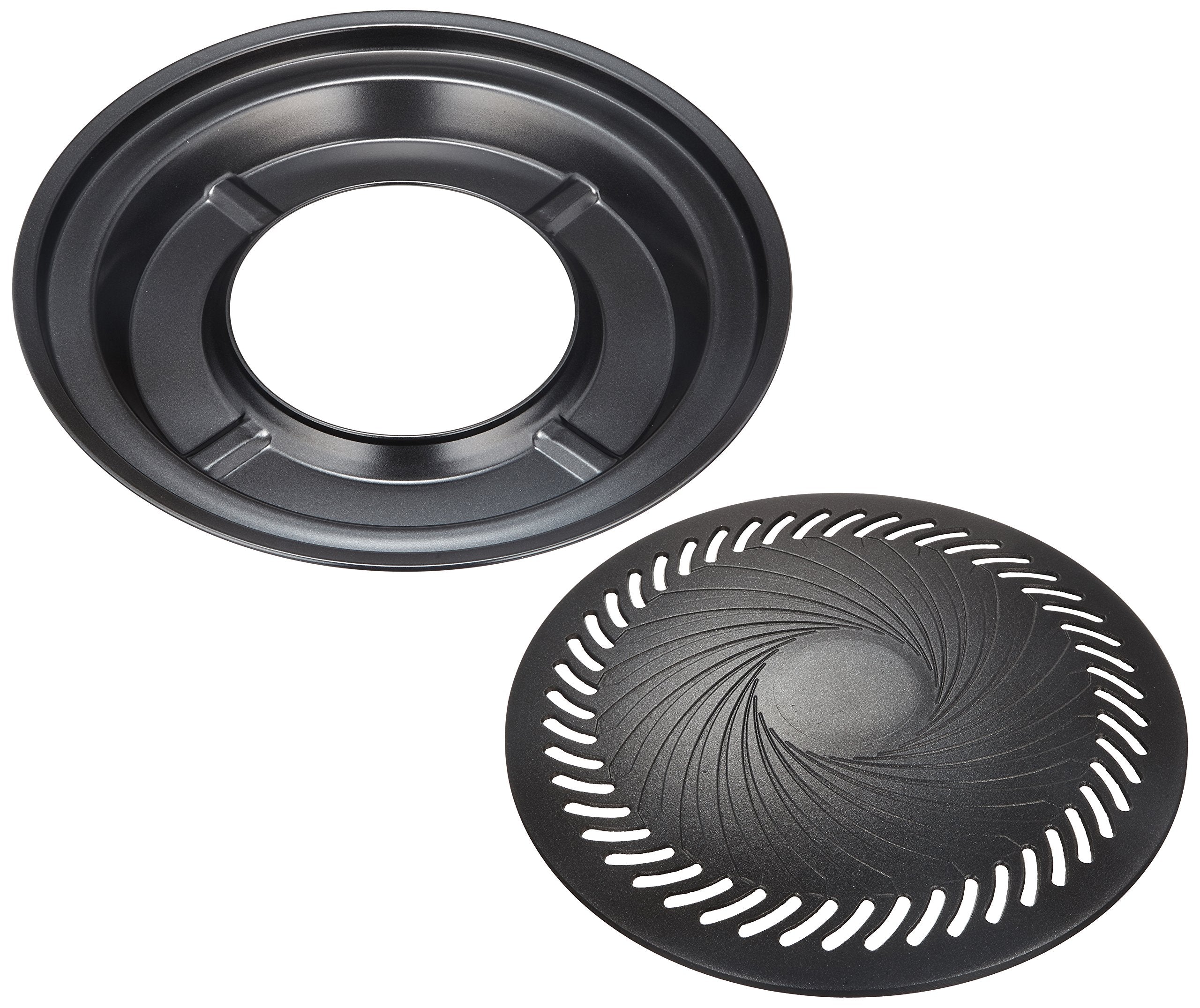 Iwatani CB-P-Y3 BBQ plate aluminum close-up shows fluorine processing for easier cleaning.