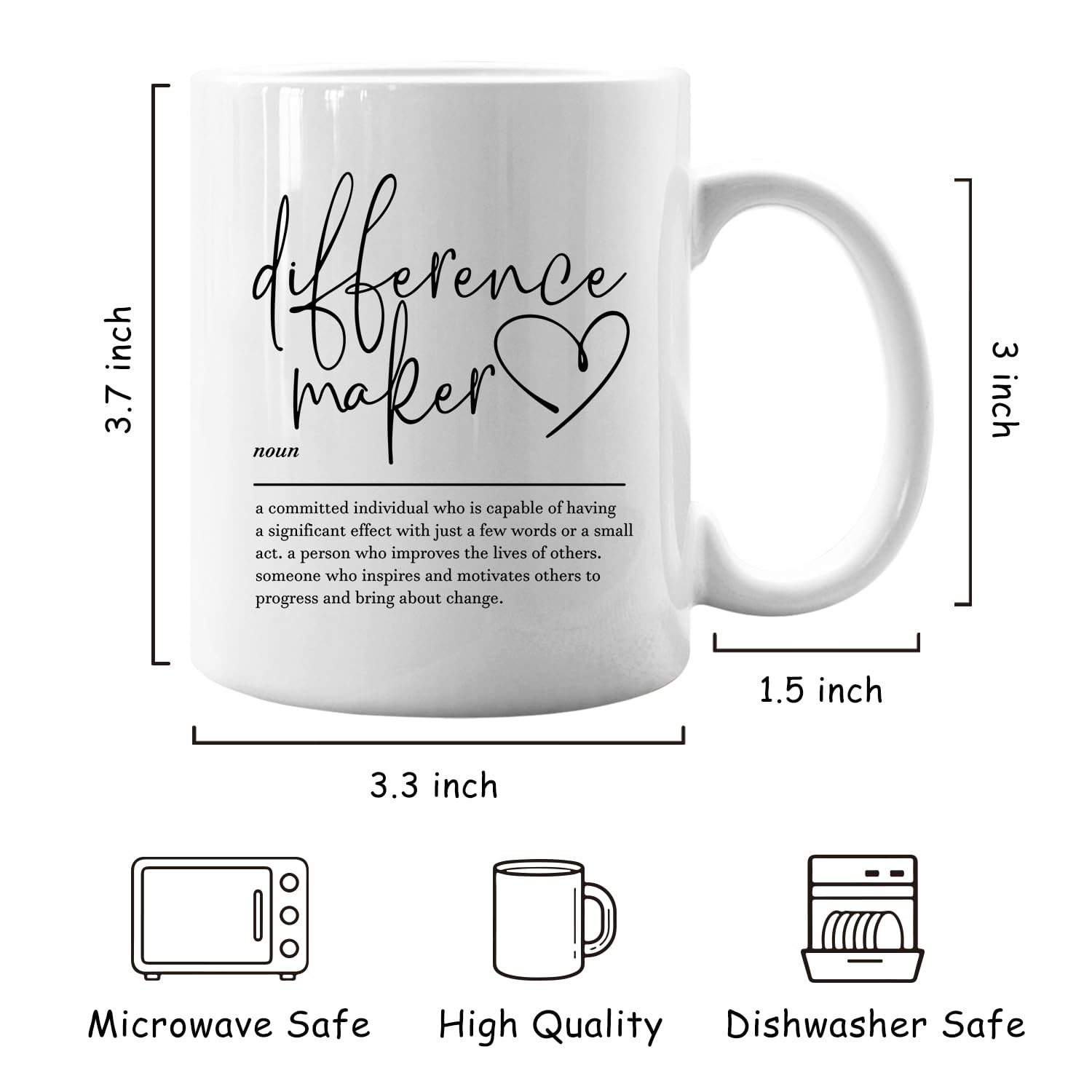 IWXYI Difference Maker Mug gift-ready option for teachers and leaders