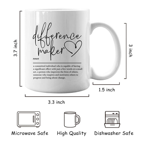 IWXYI Difference Maker Mug gift-ready option for teachers and leaders