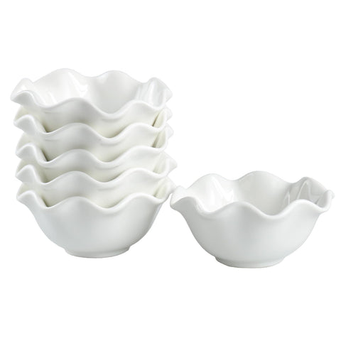 Iyulania mini pinch bowls for dipping sauces, ideal for organized condiments.
