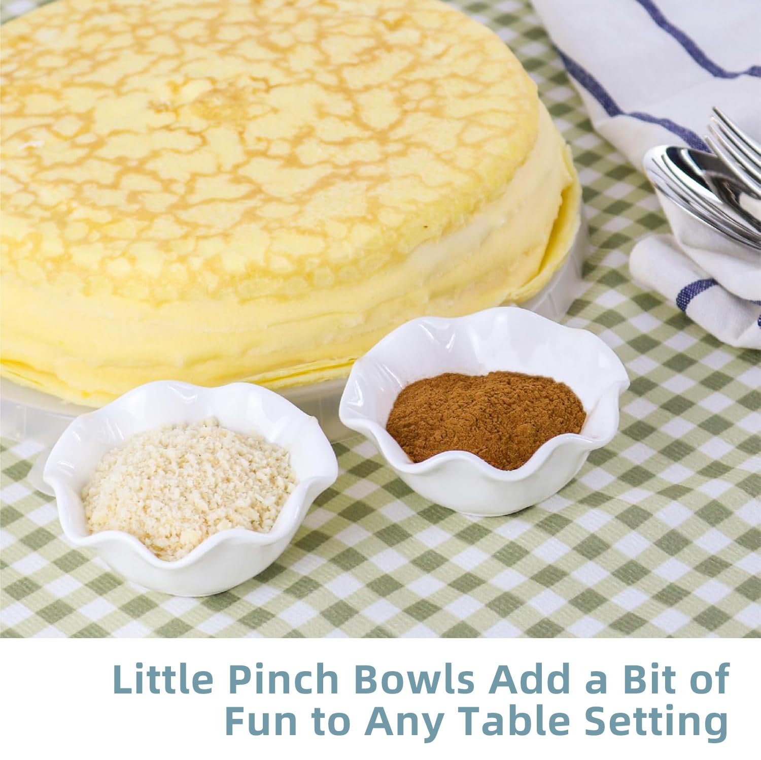 Iyulania mini pinch bowls stacked for compact storage and easy access.