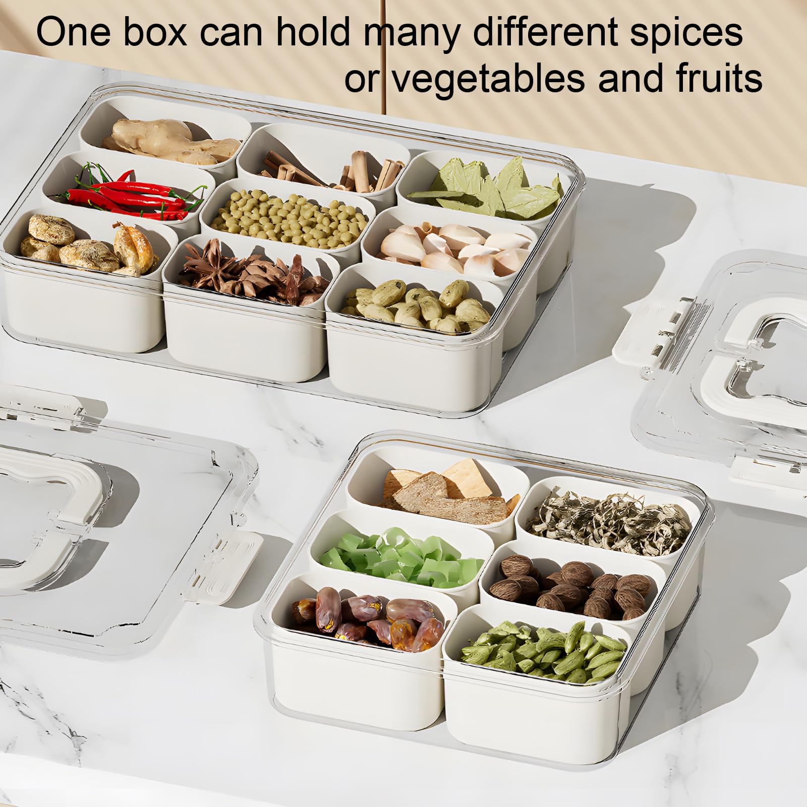 J-hong picnic-friendly container for fruits vegetables and snacks