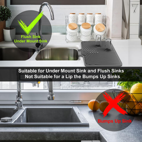 JACZZO heat resistant mat protects counters from hot pots