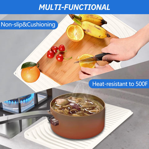 JACZZO multi-functional kitchen mat suitable for dishes and fruit drying.