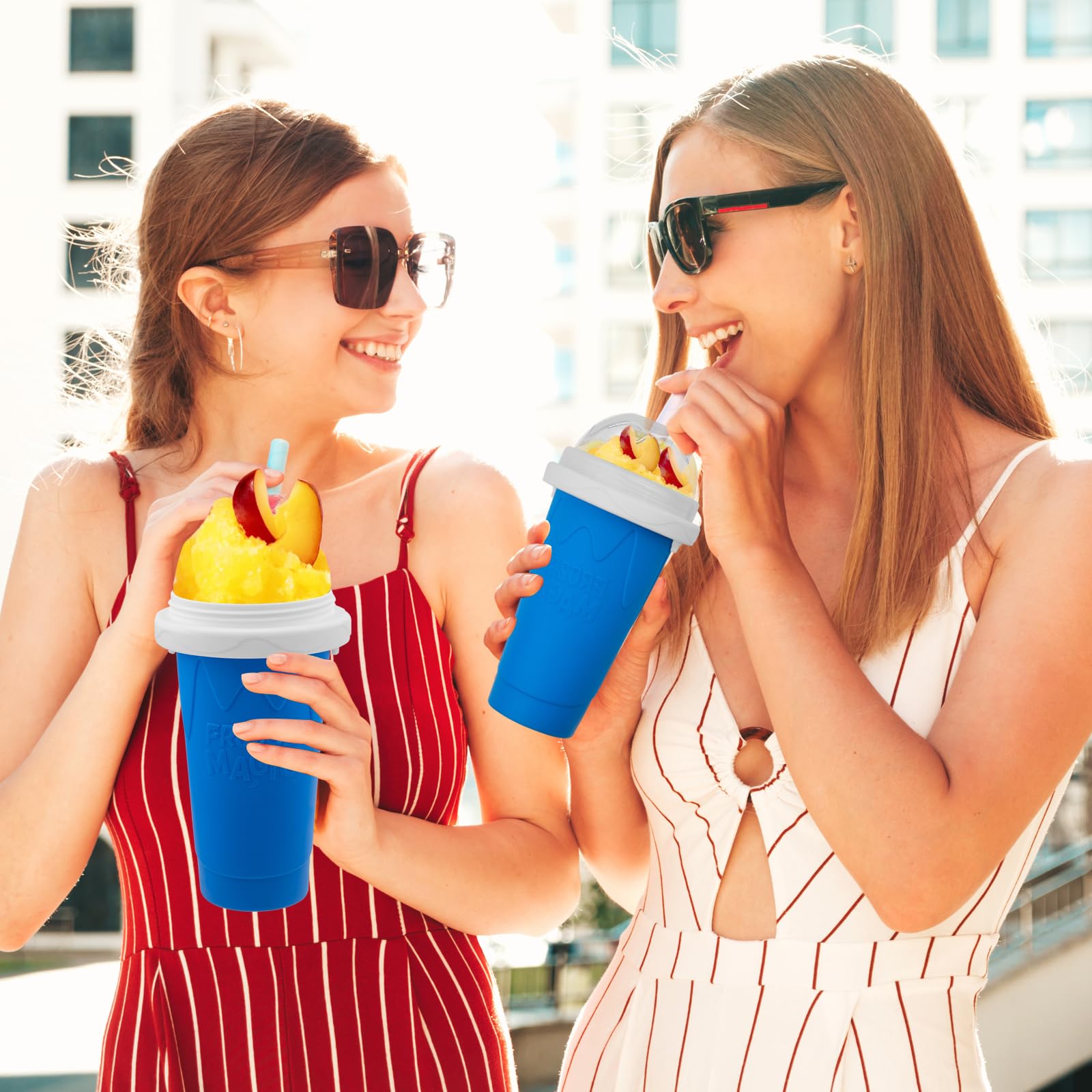 Jairuty Slushie Cup blue kids use scene highlighting simple family treat