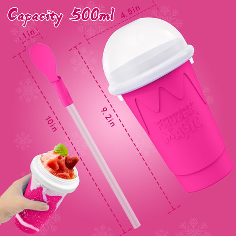 2-in-1 spoon design shown for scooping and sipping.