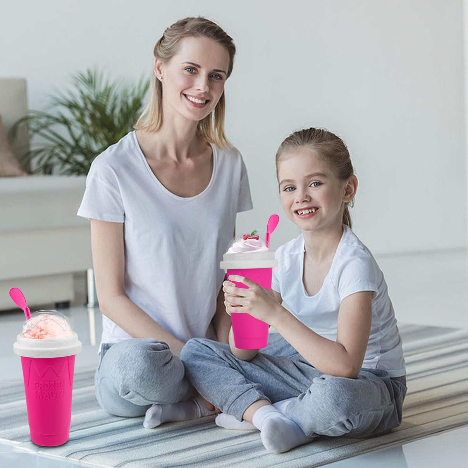 Jairuty kids-friendly design during use captures family-friendly slushies.