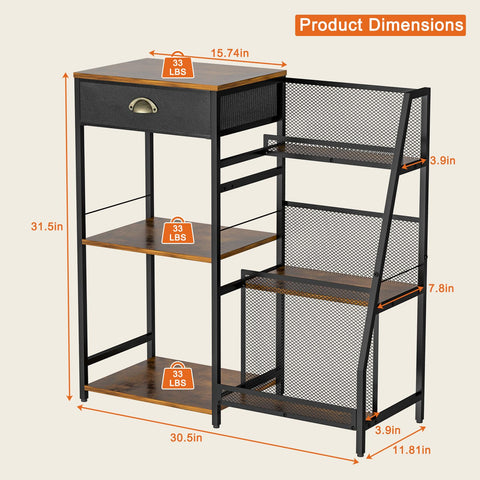 Jakyitvi liquor cabinet step shelves—clear bottle visibility for quick access.