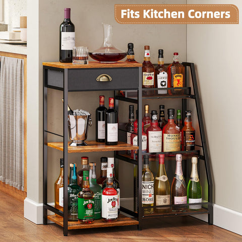 Jakyitvi compact bar top—versatile space for mixing and serving drinks.