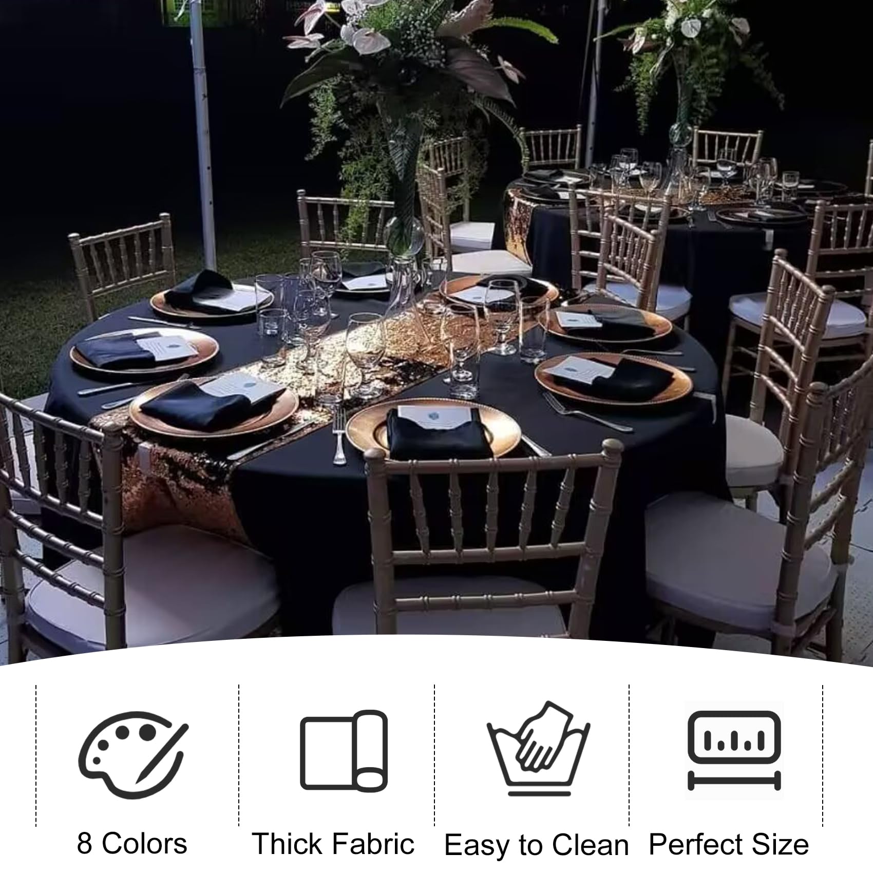 JALANCY classic solid color blends with most decor styles