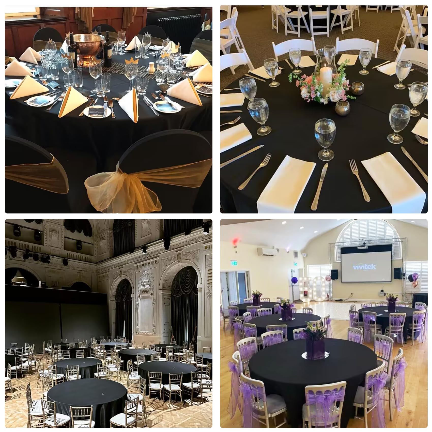 JALANCY multi-use tablecover suited for parties, buffets, and displays