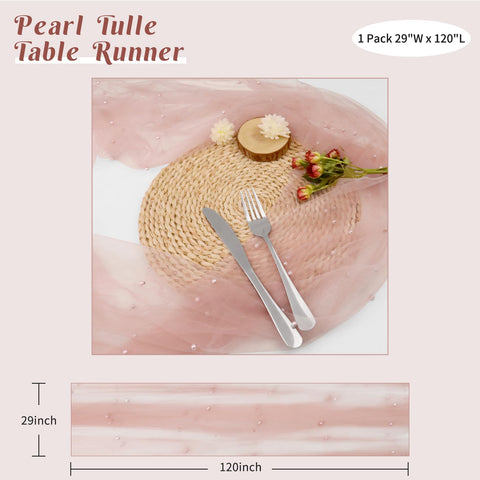 JALANCY close-up of pearl embellishments on delicate tulle for elegance