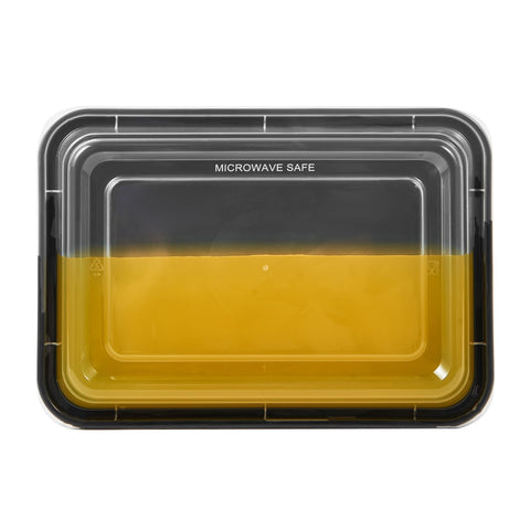 Jaluxing container is freezer and microwave safe for convenient batch meals.