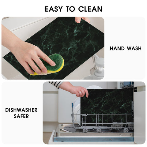 JAMBALAY heat resistant glass board endures high heat safely.