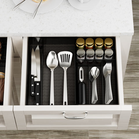 JANE EYRE durable carbon steel tray for long-lasting kitchen storage.