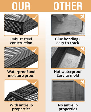 JANE EYRE easy-clean surface suitable for daily kitchen organization.