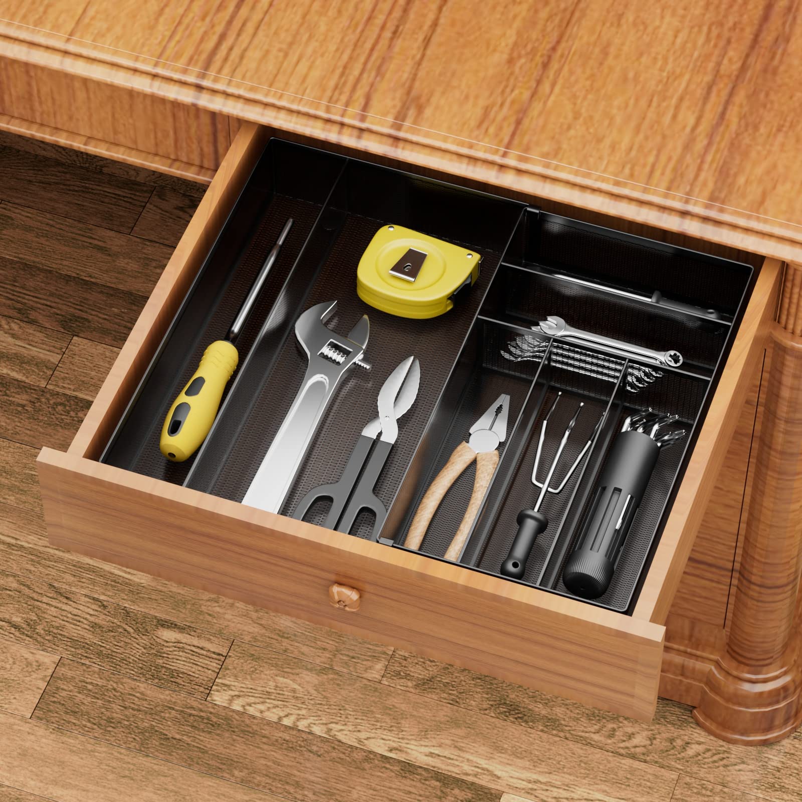 JANE EYRE extendable width from 11.5 to 18.3 inches fits various drawers.