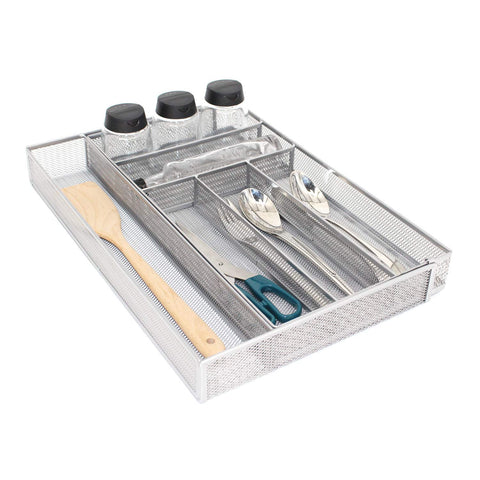 Jane Eyre drawer tray with drainage-friendly mesh construction