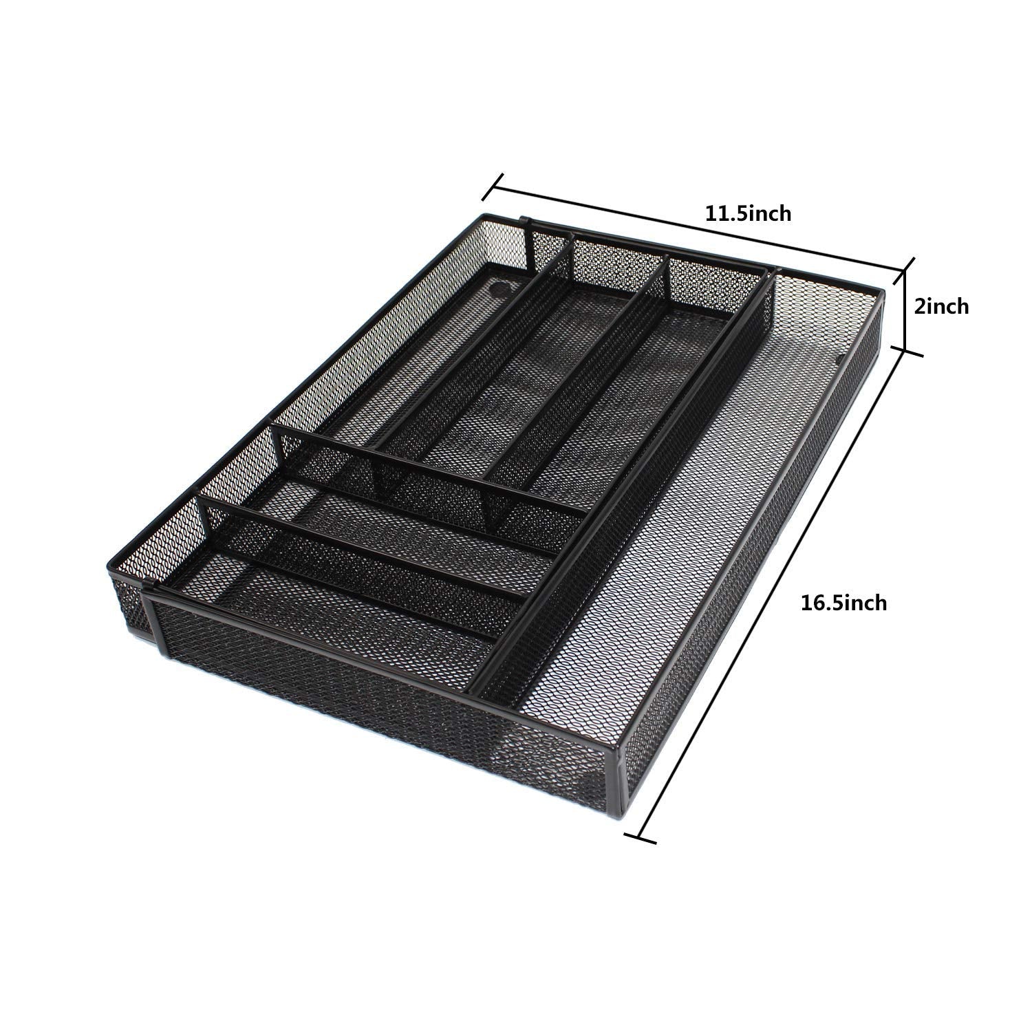 JANE EYRE non-slip foam feet keep the tray stable while opening the drawer.