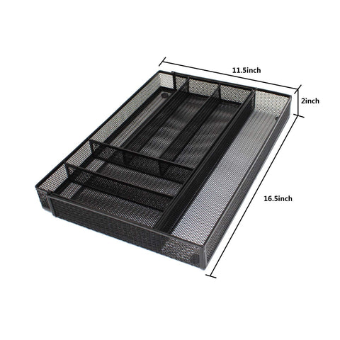 JANE EYRE non-slip foam feet keep the tray stable while opening the drawer.