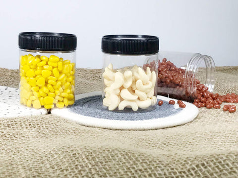 Janisfirst 24-pack set of jars for organized kitchen storage.
