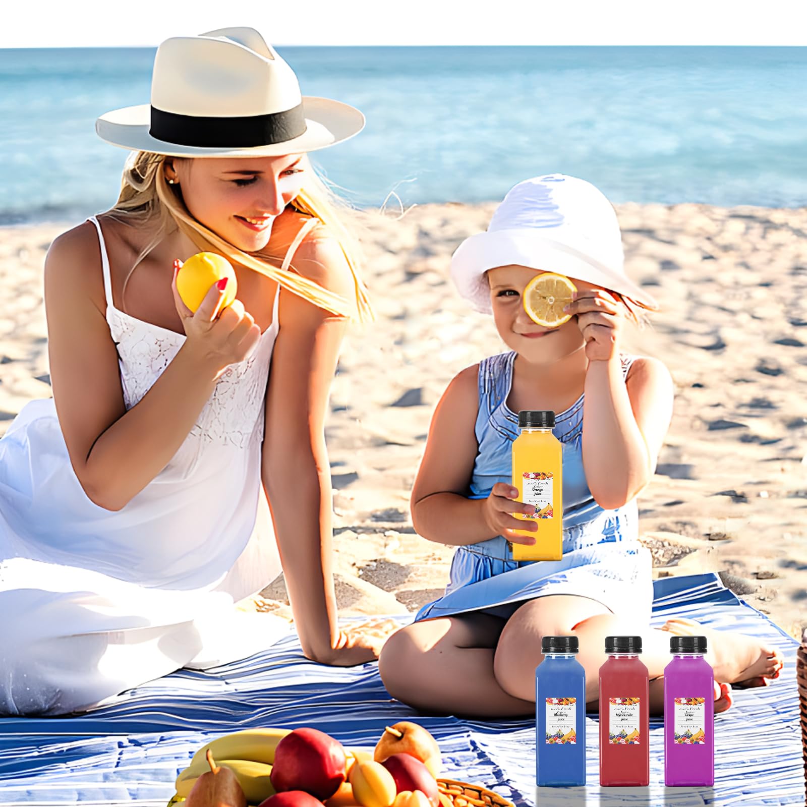 Janisfirst BPA-free plastic bottle designed for safe cold beverages.