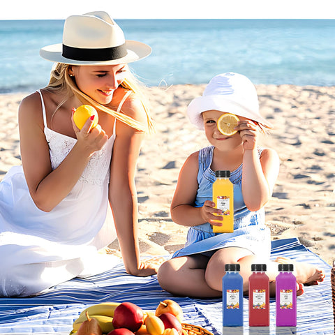 Janisfirst BPA-free plastic bottle designed for safe cold beverages.