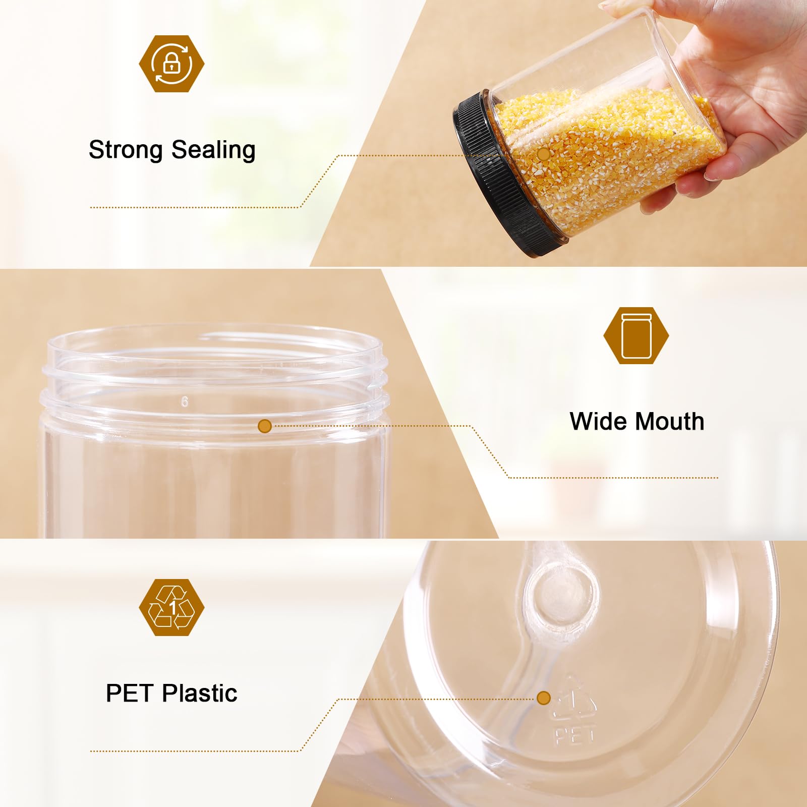 Free chalkboard stickers and pen with Janisfirst jars