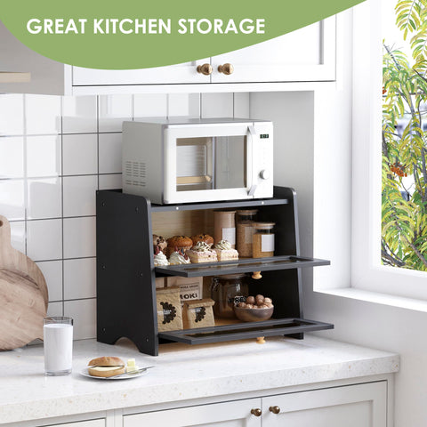JANSNIMEN flat-top fence design adds extra countertop storage.