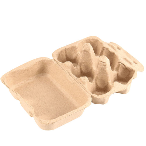 JAPCHET stackable egg cartons save space in storage and display.