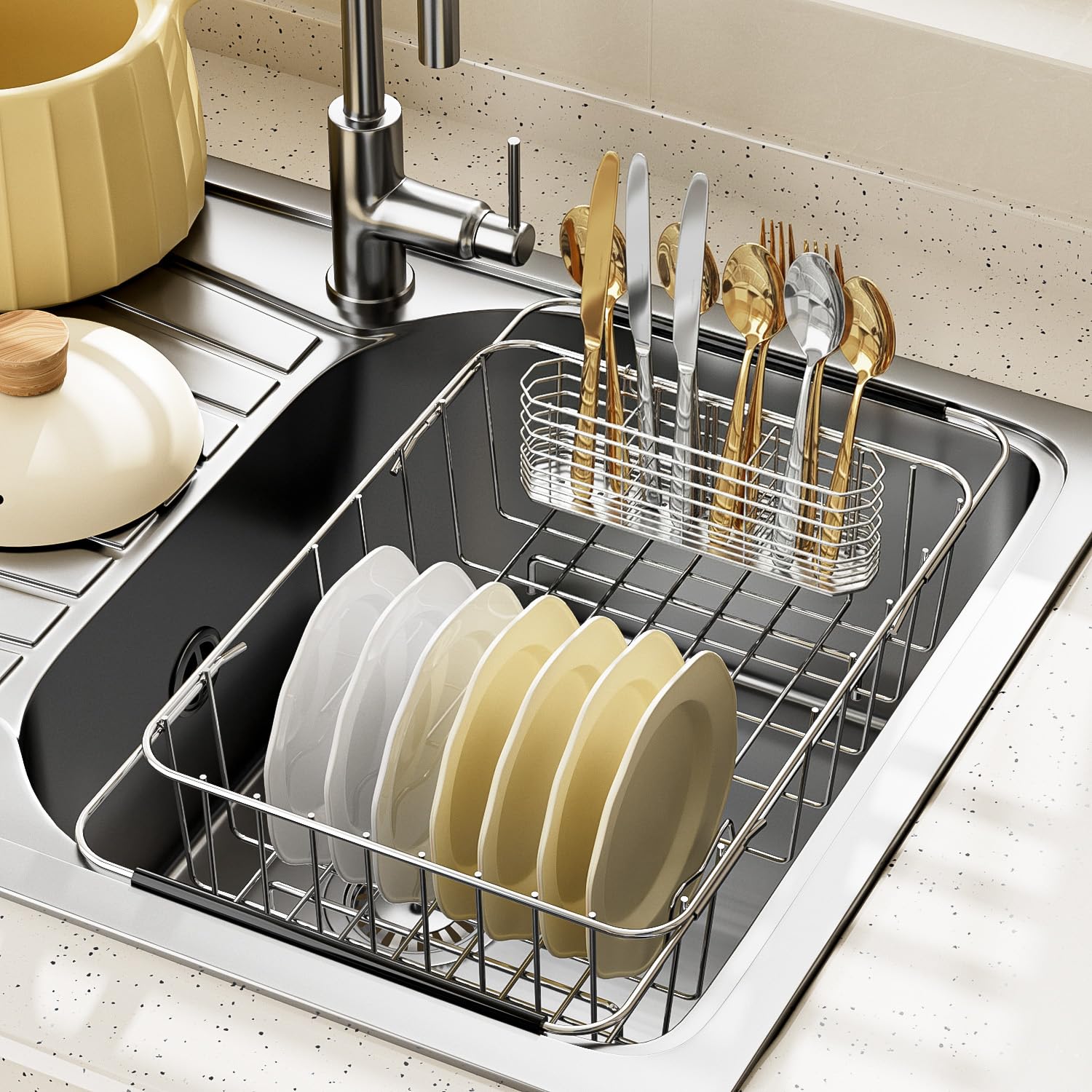 JAQ rustproof stainless steel design suitable for long term kitchen use
