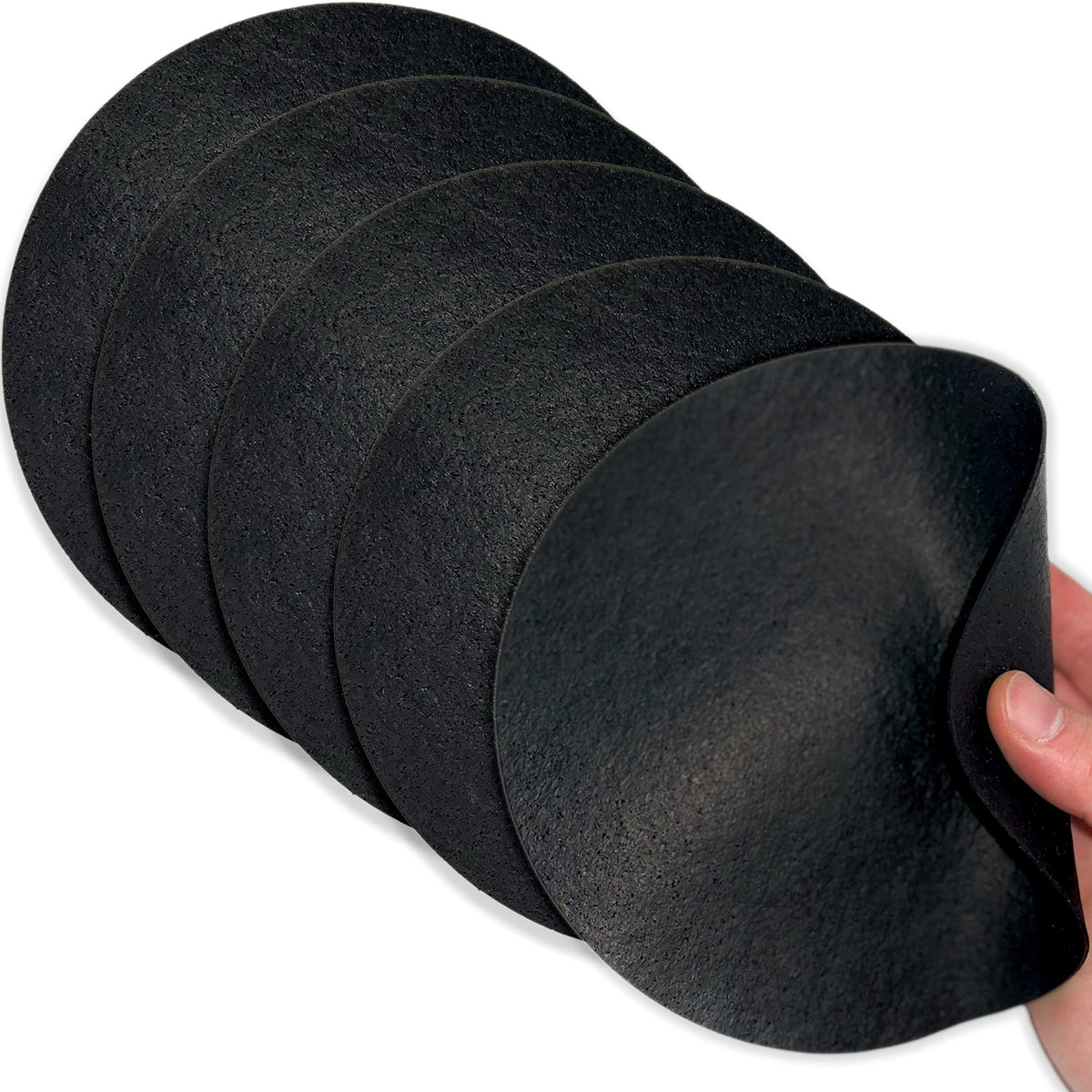 Jar Heads rubber jar opener 7-inch diameter provides a wide grip for stubborn lids.