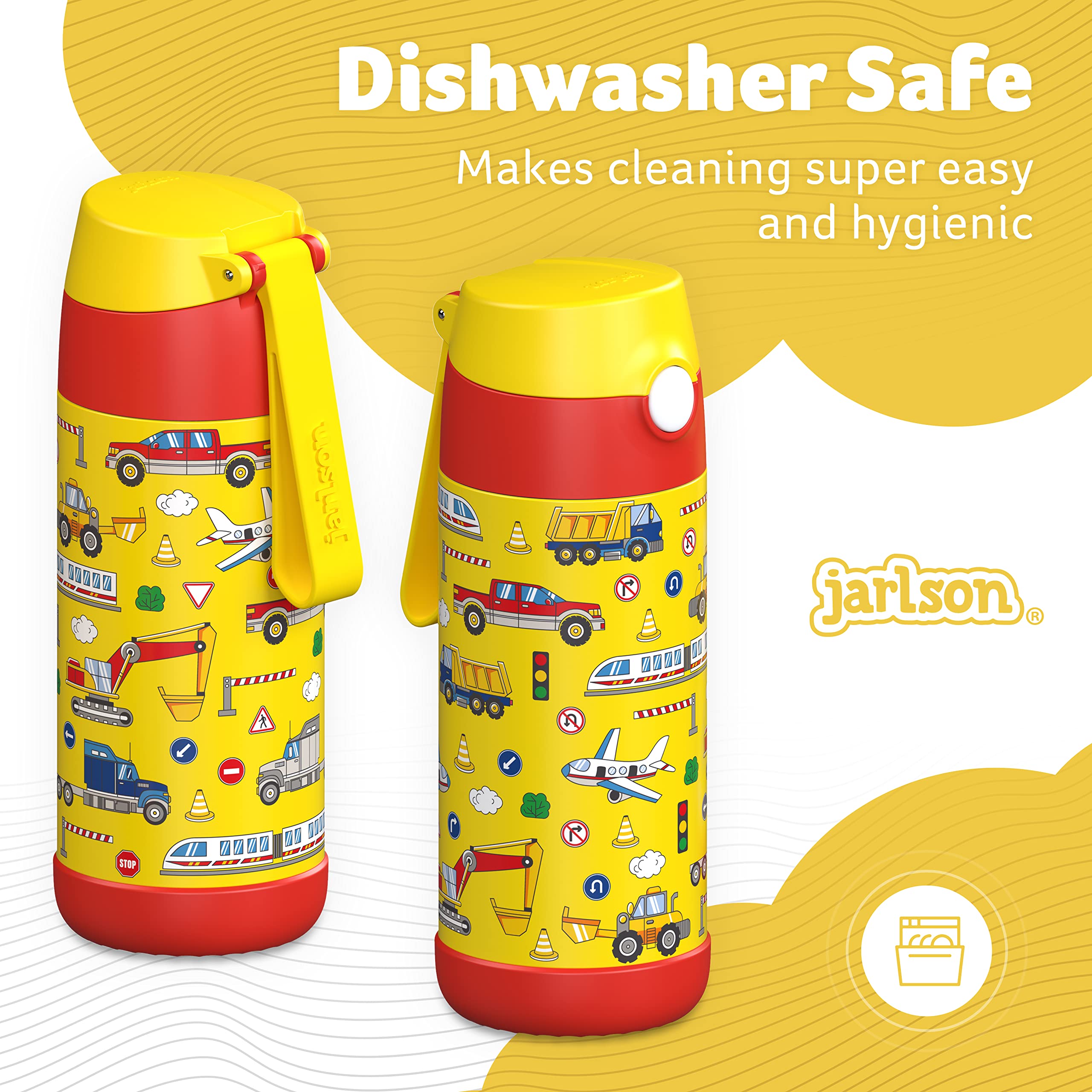 Jarlson Charli vacuum insulation keeps beverages cold or warm for hours