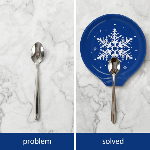 JarThenaAMCS festive spoon rest enhances holiday decor at the kitchen or bar