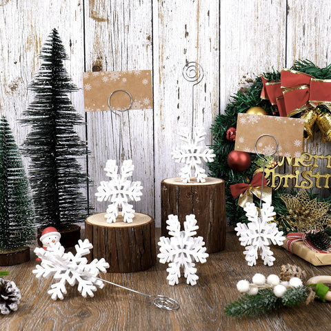 jarthenaamcs christmas place card set fits standard 2x3.5 inch cards for neat seating.