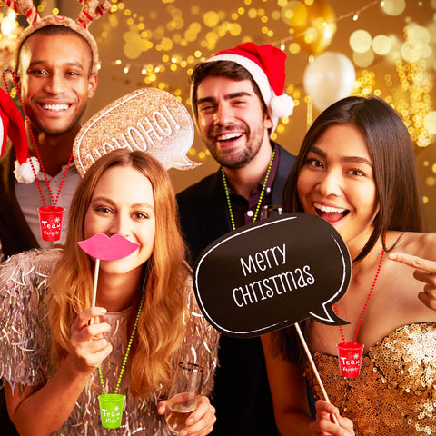 JarThenaAMCS Christmas party accessory set supports shared laughter and festive photos