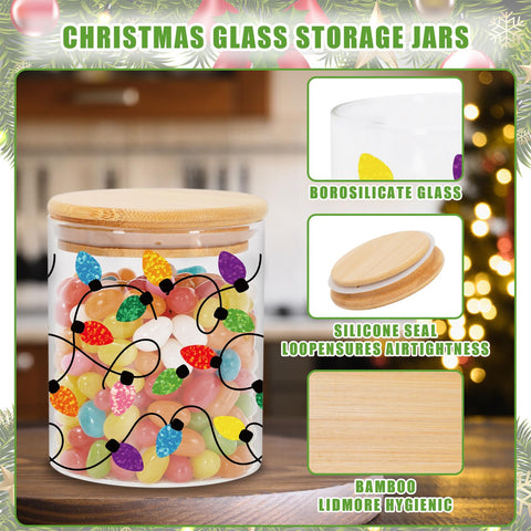 JarThenaAMCS clear glass jar ideal for tea and sugar storage