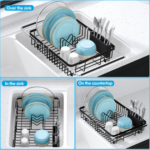 JASIWAY nine-slot rack holding plates, lids, cups and bowls