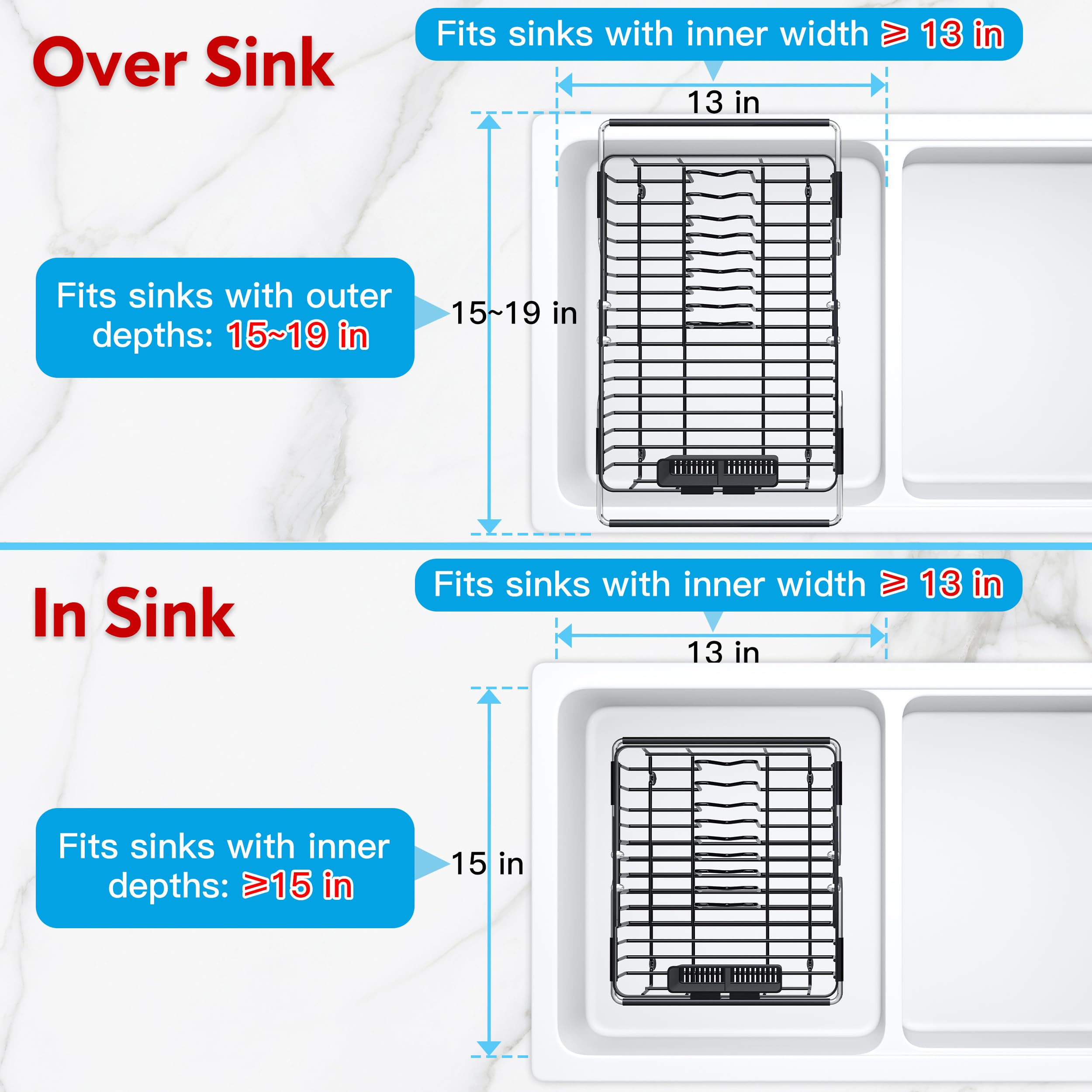 JASIWAY rustproof stainless steel dish dryer for durable kitchen use